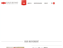 Tablet Screenshot of chuosenko.co.th